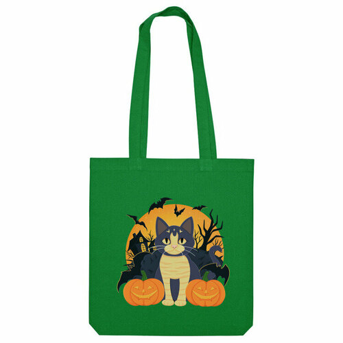 фото Сумка шоппер us basic, зеленый