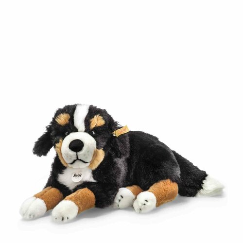 Мягкая игрушка Steiff Senni Bernese mountain dog ( Штайф Сенбернар 45 см черный)