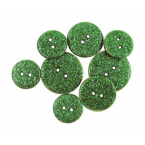 Набор пуговиц Glitter Buttons (7 шт. от 16 до 24 мм) / Blumenthal Lansing, артикул 550001459