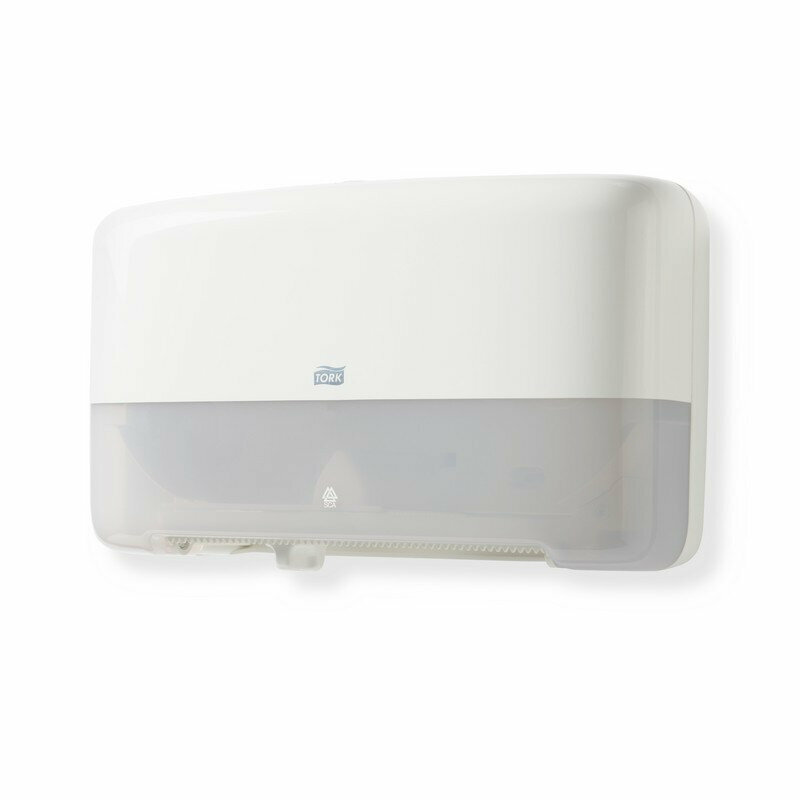 Диспенсер для туалетной бумаги Tork Т2 в мини-рул. 555500 белый 332022