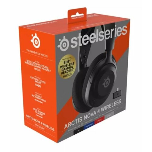 Гарнитура SteelSeries Arctis Nova 4 Wireless черный