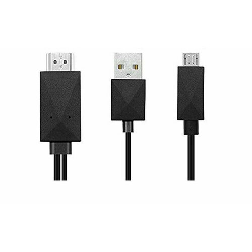 MHL HDMI адаптер MHL Micro USB к HDMI U_Progect (Micro 11 pin USB), S3/S4/S5/Note2/3/4