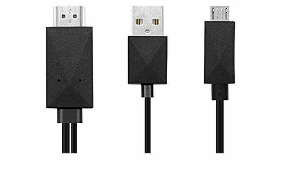 MHL HDMI адаптер MHL Micro USB к HDMI U_Progect (Micro 11 pin USB), S3/S4/S5/Note2/3/4