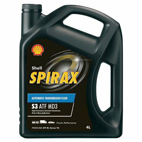 Масло трансмиссионное минеральное Shell Spirax S3 ATF MD3 (4л) SHL-ATF-S3MD3-4L