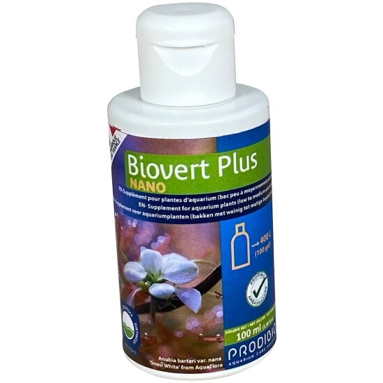 Удобрение Prodibio Biovert Plus Nano для растений без нитратов и фосфатов 100мл