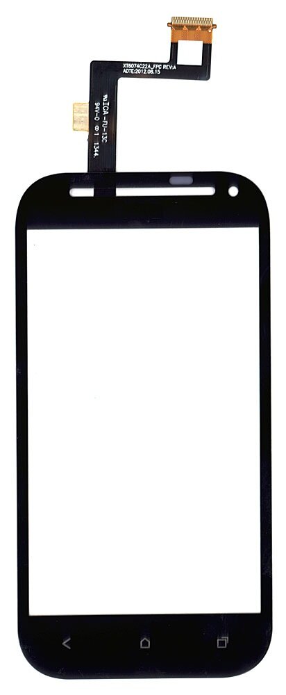 Сенсорное стекло (тачскрин) для HTC One SV LTE T528T черное