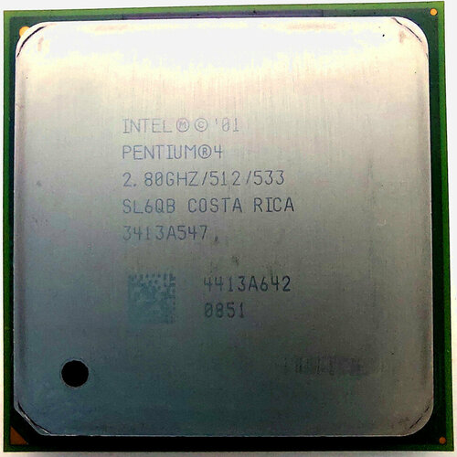 Процессор Intel Pentium 4 2800MHz Northwood S478, 1 x 2800 МГц, HP процессоры intel процессор g840 intel 2800mhz