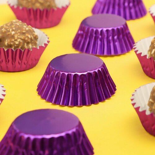 Форма для выпечки круглая 35 x 2 см фиолетовый 300шт 567₽