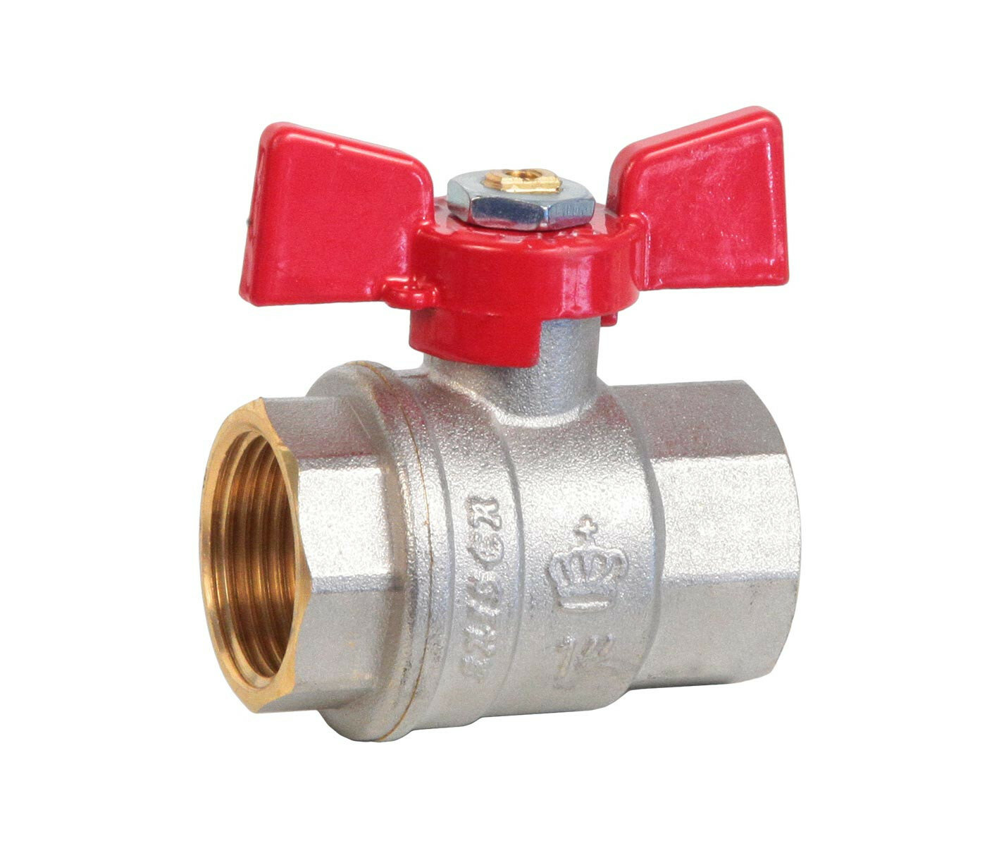 фото 802-1/2 Кран KAISER 1/2" г/г бабочка усил.