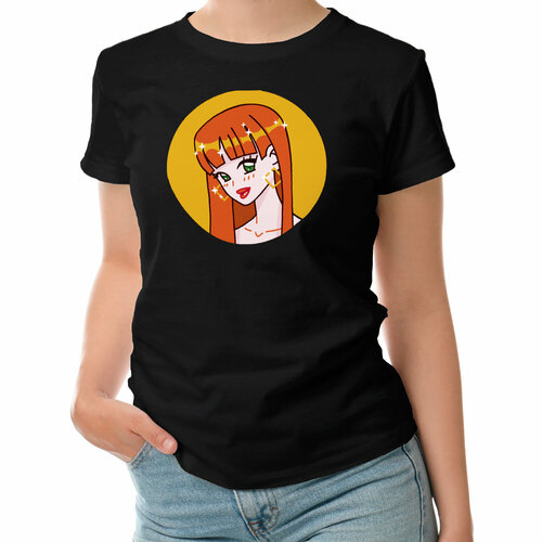 фото Футболка roly, размер m, черный