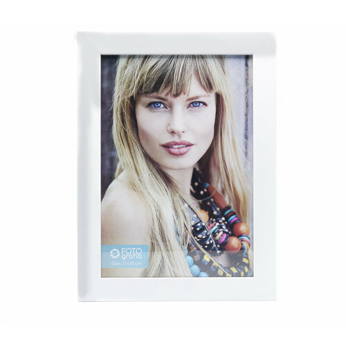 Фоторамка Fotografia А4 21x30 см, белая