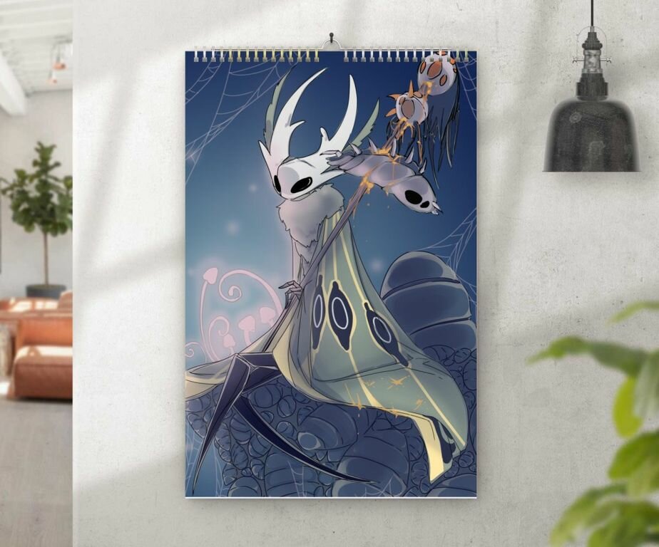 Календарь перекидной Hollow Knight, Холлоу Найт №9, А4