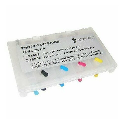 Картриджи ДЗК Epson PictureMate PM200, 210, 240, 250, 270, 280, 290, T5846