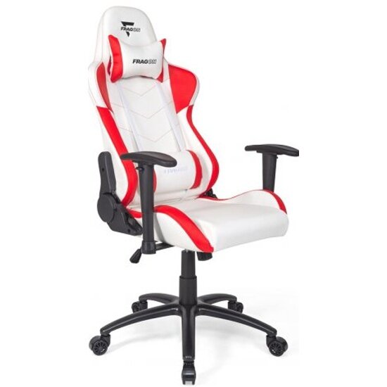 Кресло геймерское GLHF GAME CHAIR 2021 SERIES 2x WHITE / RED - фотография № 1