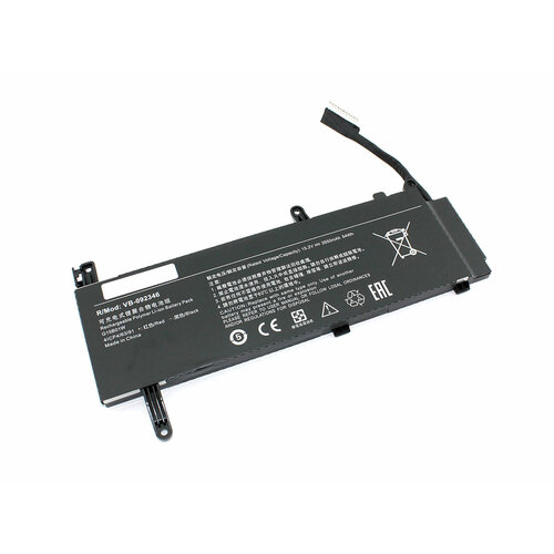 Аккумулятор OEM (совместимый с G15B01W) для ноутбука Xiaomi Gaming Laptop 7300HQ 1060 15.2V 3550mAh your own mats delicious colorful donuts customized laptop gaming round mouse pad gaming mousepad rug for pc laptop notebook