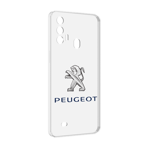 Чехол MyPads peugeot-пежо-3 мужской для Oukitel C31 Pro задняя-панель-накладка-бампер