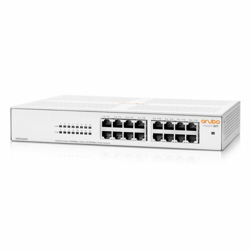 HPE R8R47A Aruba Instant on 1430 16G unmanaged fanless Switch R8R47A