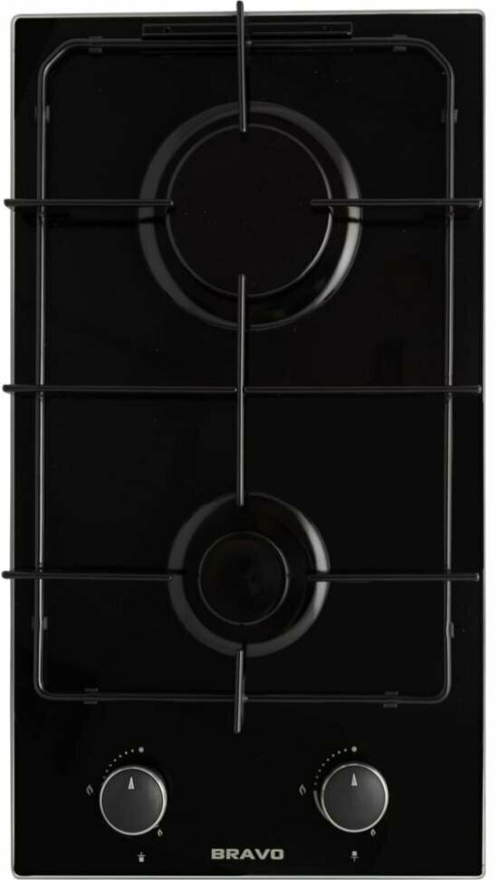 фото Газовая варочная панель BRAVO FGH30G2 B (черный)