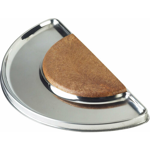 Доска сервировочная (барная) Bonzer 340х170х34мм, нерж. сталь