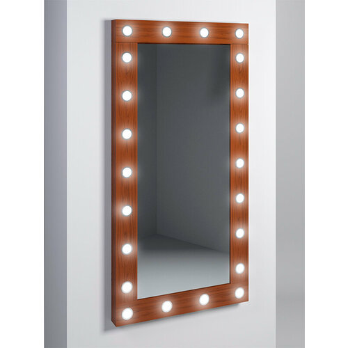 Зеркало настенное Стиль 6 Орех 60 x 5 x 200 см 10283₽