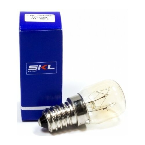 Лампочка для духовки/ духового шкафа до 300 градусов E14 15W SKL