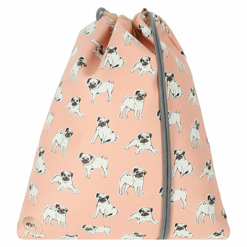 Мешок Mi-Pac Kit Bag Pugs Peach розовый