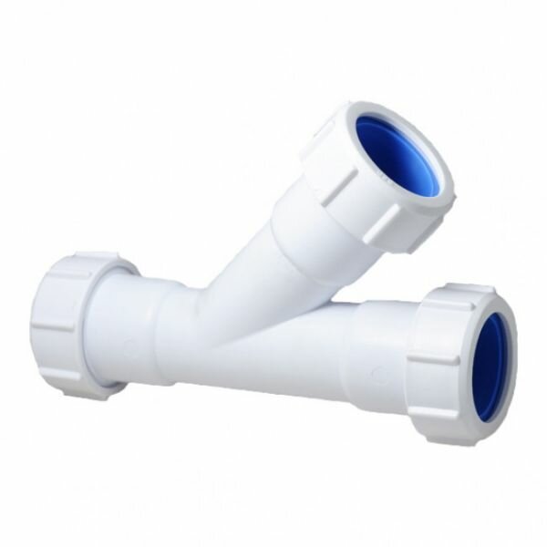 фото Тройник компрессионный косой McAlpine (40Y-WH)