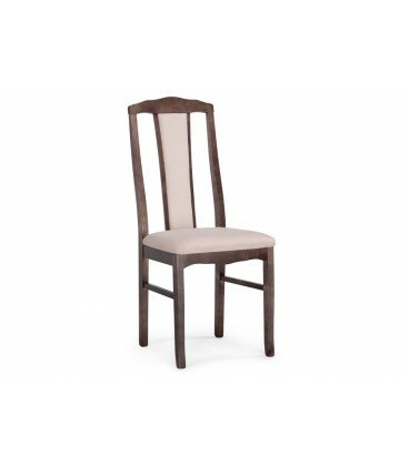 фото Деревянный стул Гроджин орех / бежевый