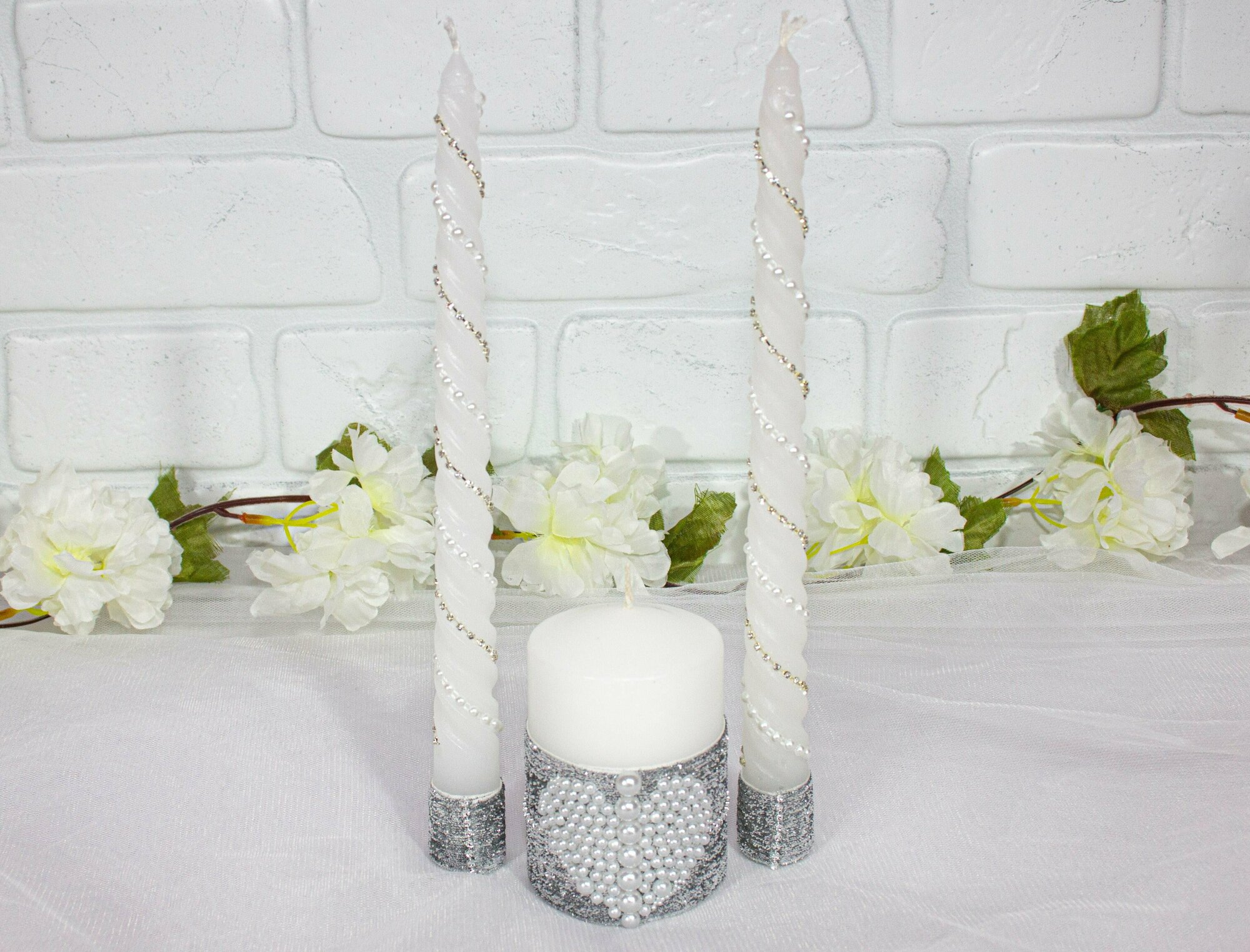 Свечи для свадьбы "Домашний очаг"