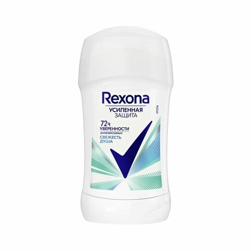 Rexona Антиперспирант-карандаш Свежесть душа, 40 мл, 3 шт.