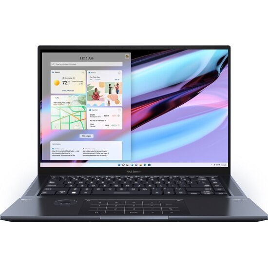 Ноутбук ASUS Zenbook Pro 16X OLED UX7602VI-ME097X 90NB10K1-M005D0, 16", 2023, OLED, Intel Core i9 13900H 2.6ГГц, 14-ядерный, 32ГБ LPDDR5, 1ТБ SSD, NVIDIA GeForce RTX 4070 для ноутбуков - 8 ГБ, Windo