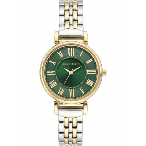Наручные часы ANNE KLEIN Metals, зеленый, золотой