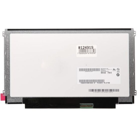 Матрица Amperin 11.6 Matte B116XW03 V.1, WXGA HD 1366x768, 40L, cветодиодная (LED), AU Optronics уши Л\П