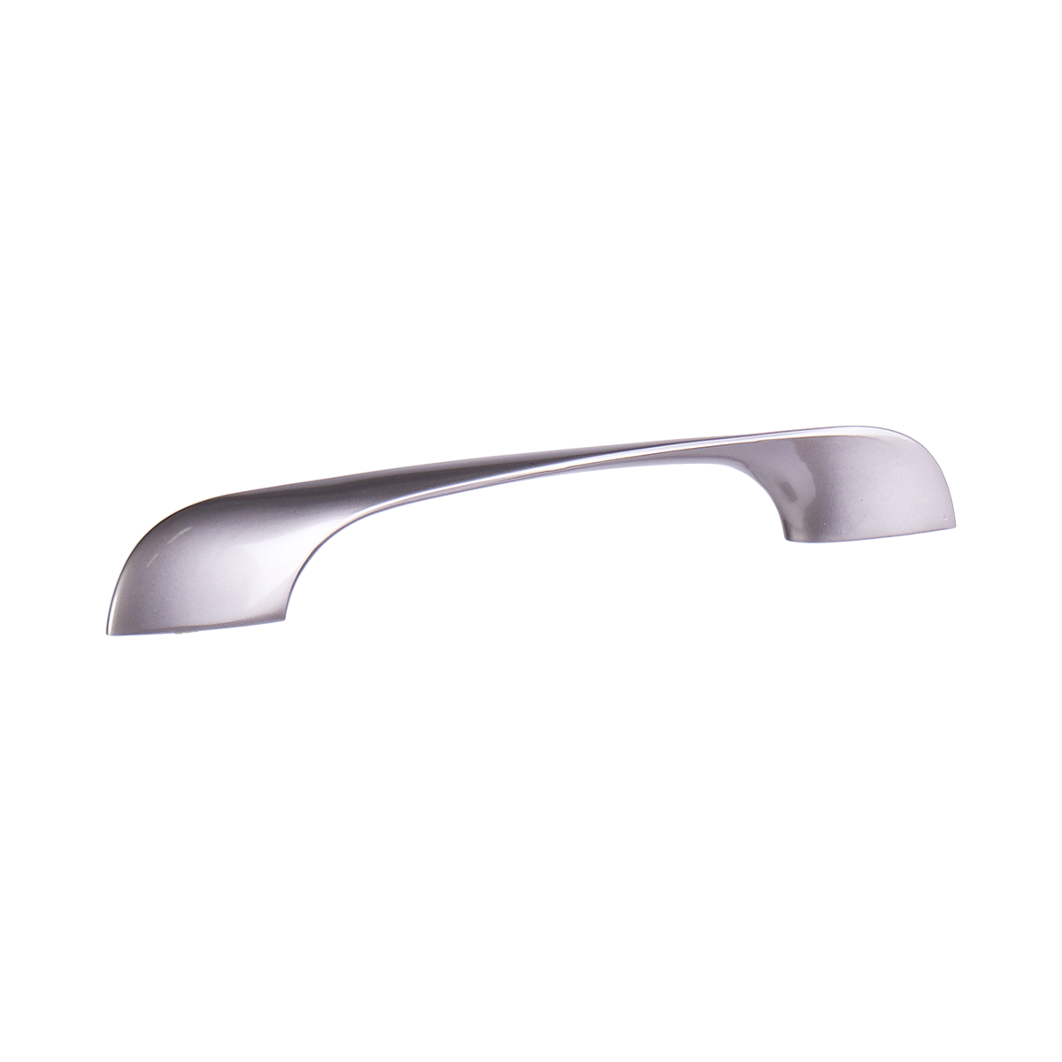 Ручка скоба Larvij Elegant 128mm никель, цвет серебристый - фотография № 1