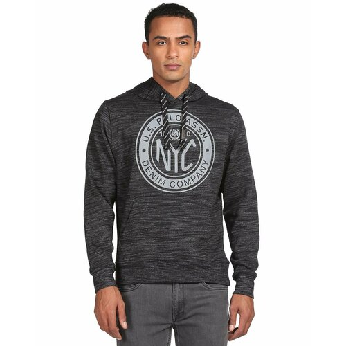 фото Толстовка u.s. polo assn., размер l, серый