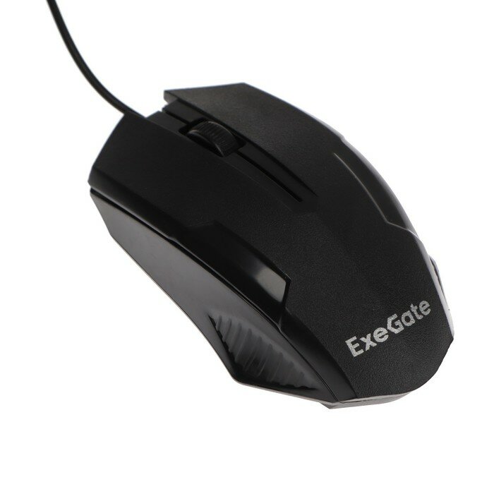 Мышь проводная Exegate SH-9025 чёрный USB - фото №18