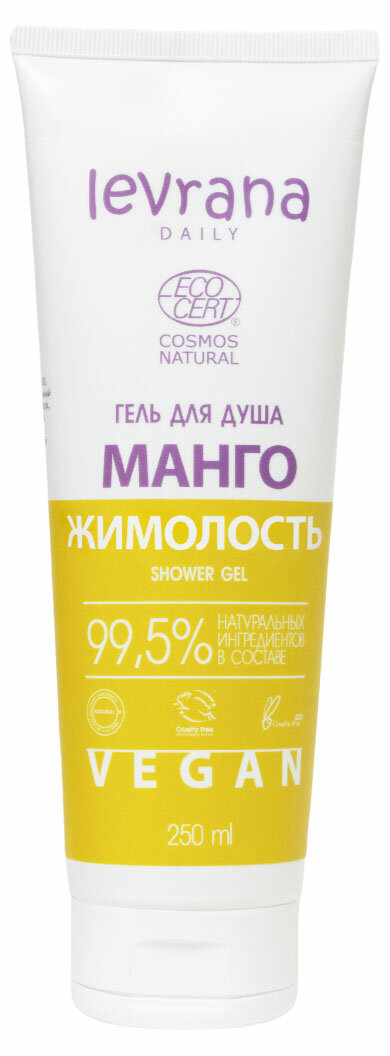 Гель для душа Levrana манго жимолость, 250 мл - фото №6