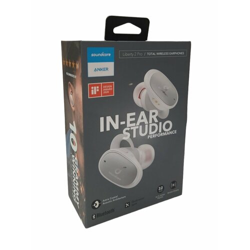 Беспроводные наушники ANKER Soundcore Liberty 2 Pro Bluetooth вкладыши белый 999900₽
