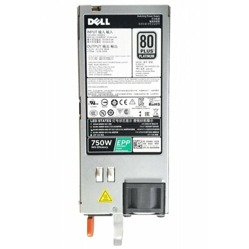 Резервный Блок Питания Dell XW8W 750W 3998000₽