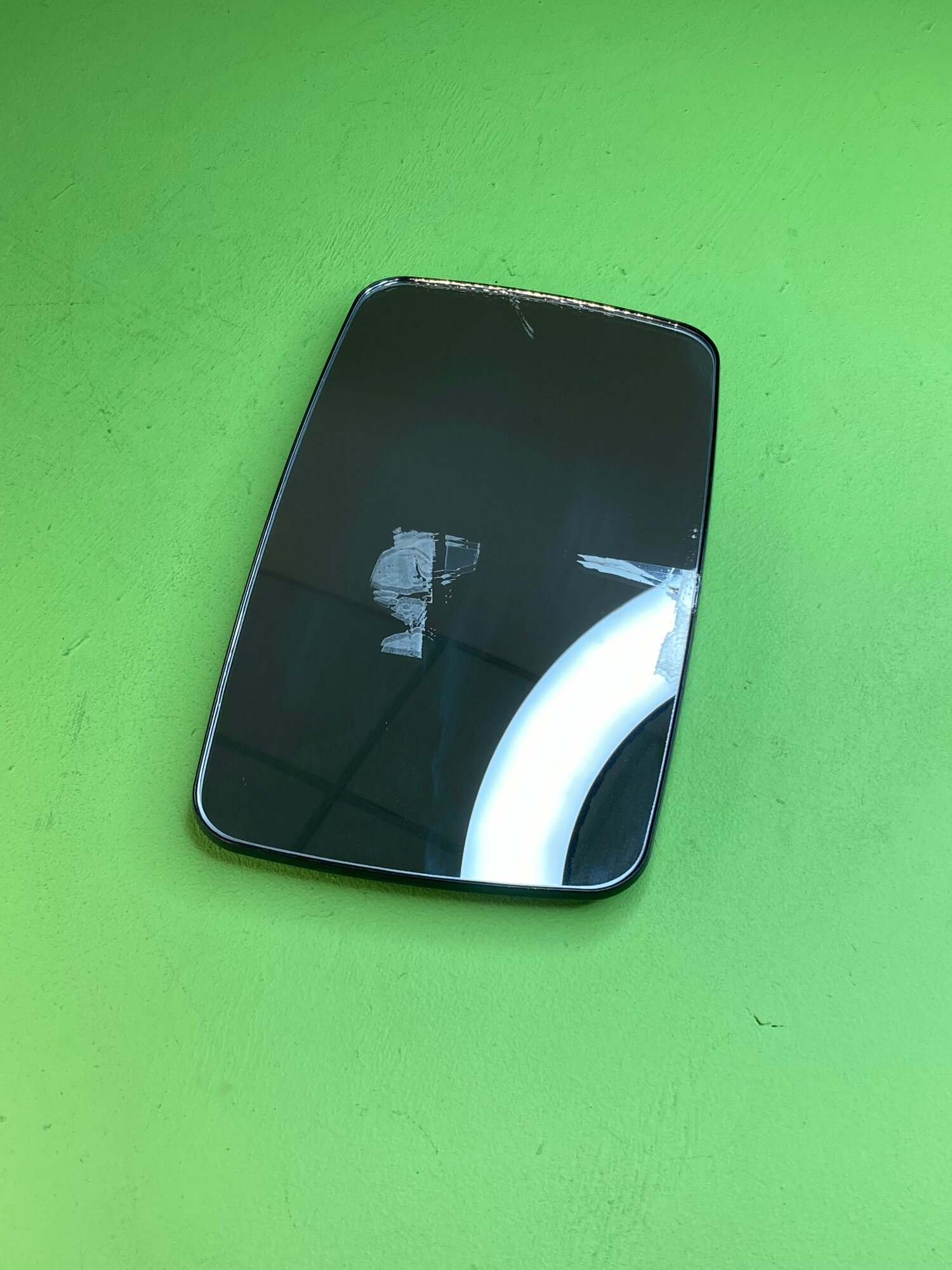 фото Стекло зеркала левого с подогревом ! с электрорегулировкой \MB