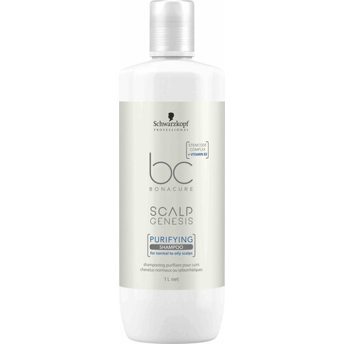 Schwarzkopf Professional Bonacure Scalp Genesis Purifying Shampoo Очищающий шампунь, 1000 мл