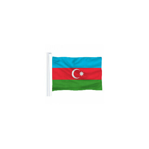 Флаг Азербайджана 90х135 см флаг азербайджана с гербом 90х135 см