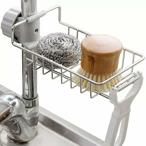 Держатель кухонный держатель на кран для губок держатель для шампуня держатель в ванную 524₽