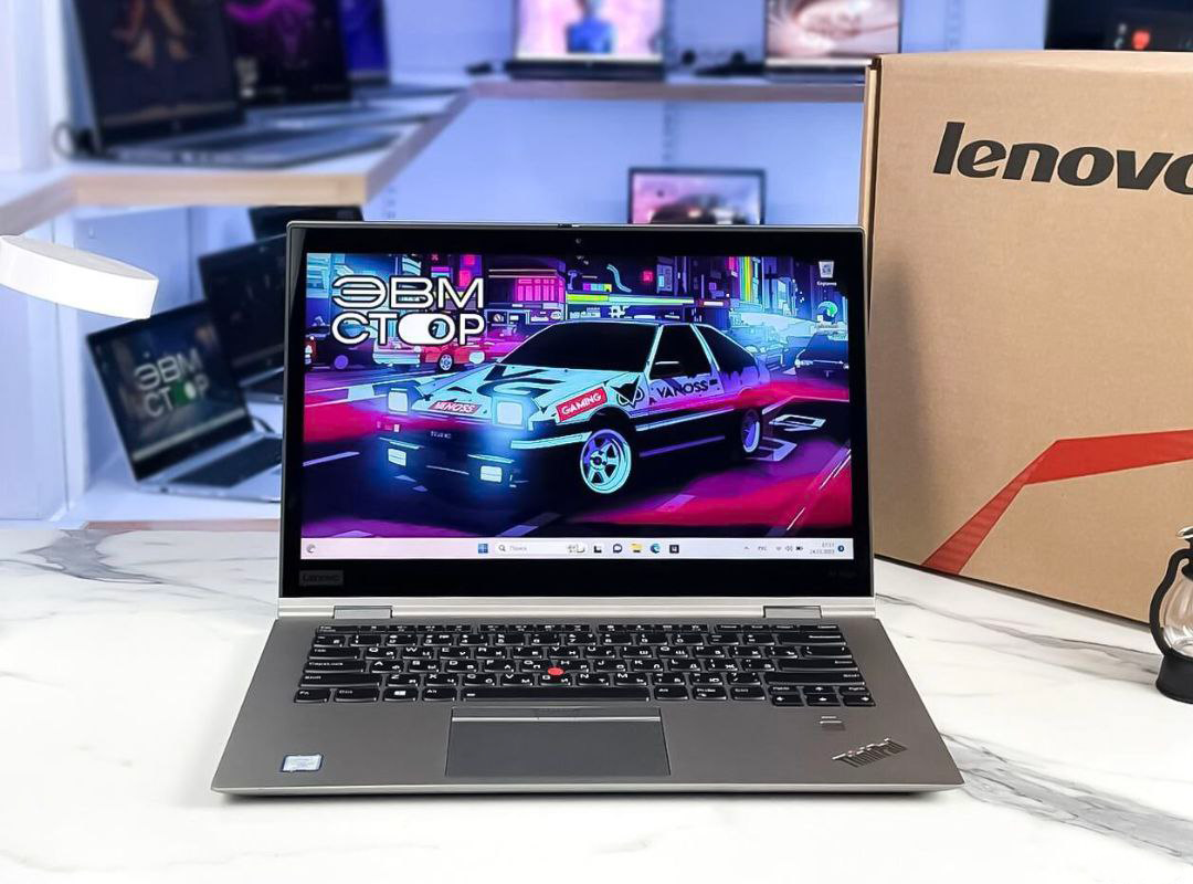 14.0" Ноутбук Lenovo ThinkPad X1 Yoga Gen 3, 1920x1080 IPS, Intel core i7-8650U 1.9 Ghz, RAM 16 ГБ, SSD 256 ГБ, Intel UHD Graphics 620, Win11, Touch