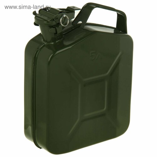 Канистра для бензина 5 л металлическая с стопорным шплинтом 3008₽