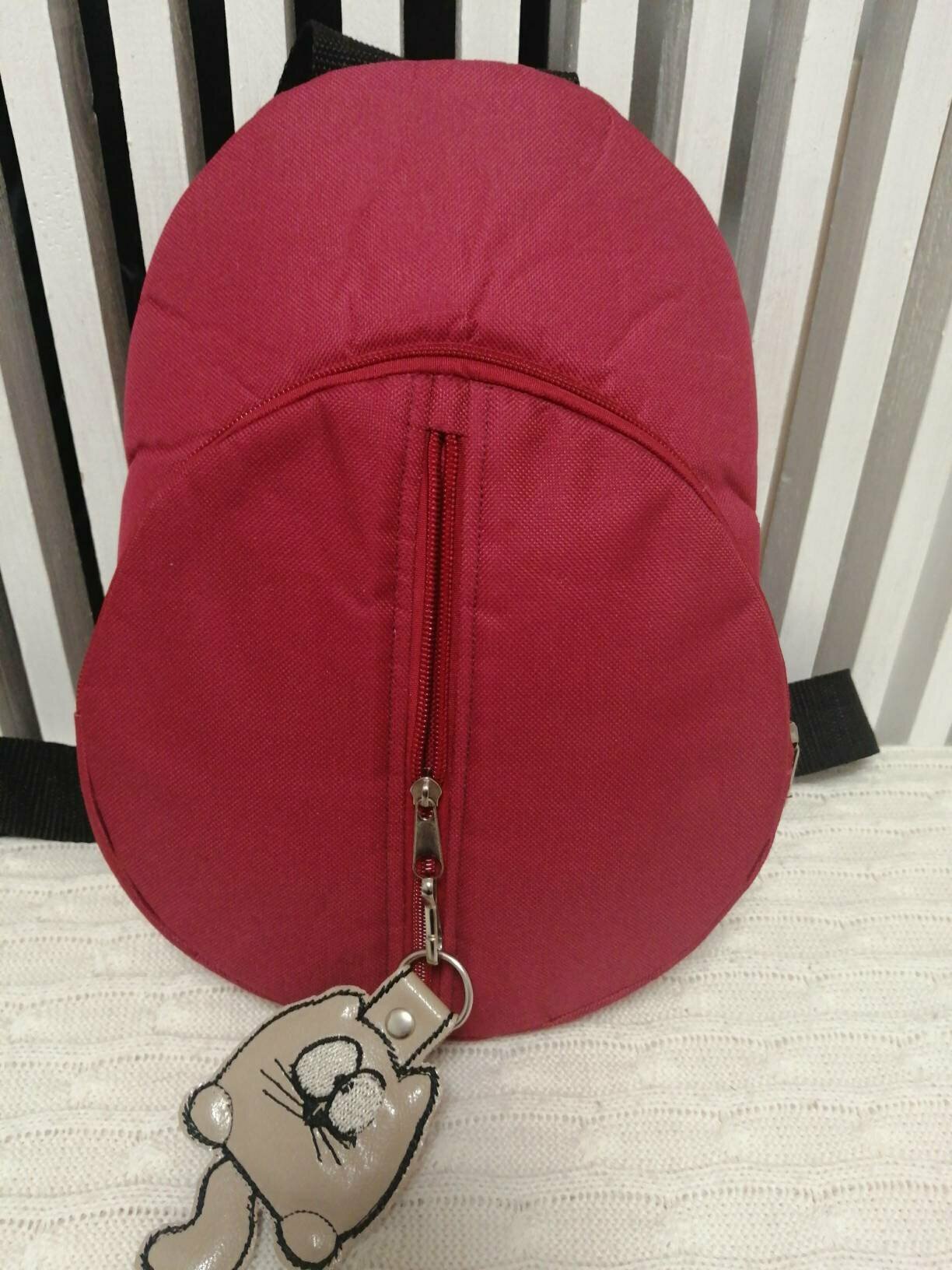 Рюкзак-сумка "Ручная работа", красный