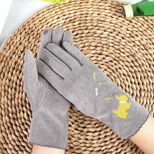 фото Перчатки , размер onesize, серый нет бренда