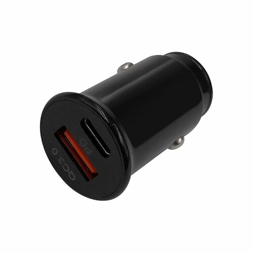 Автомобильное зарядное устройство AVS UC-614 (2 порта USB QC 3.0+PD Type C) A40840S