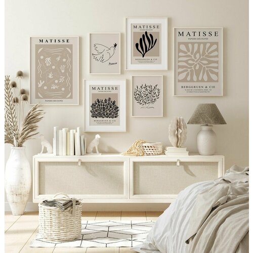 Постеры на стену 6 шт.