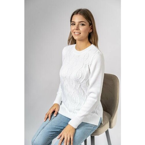 Джемпер Anri, размер 56/58, белый